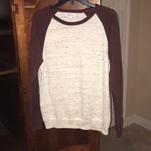 Nordstrom The Rail Raglan Sleeve Sweatshirt